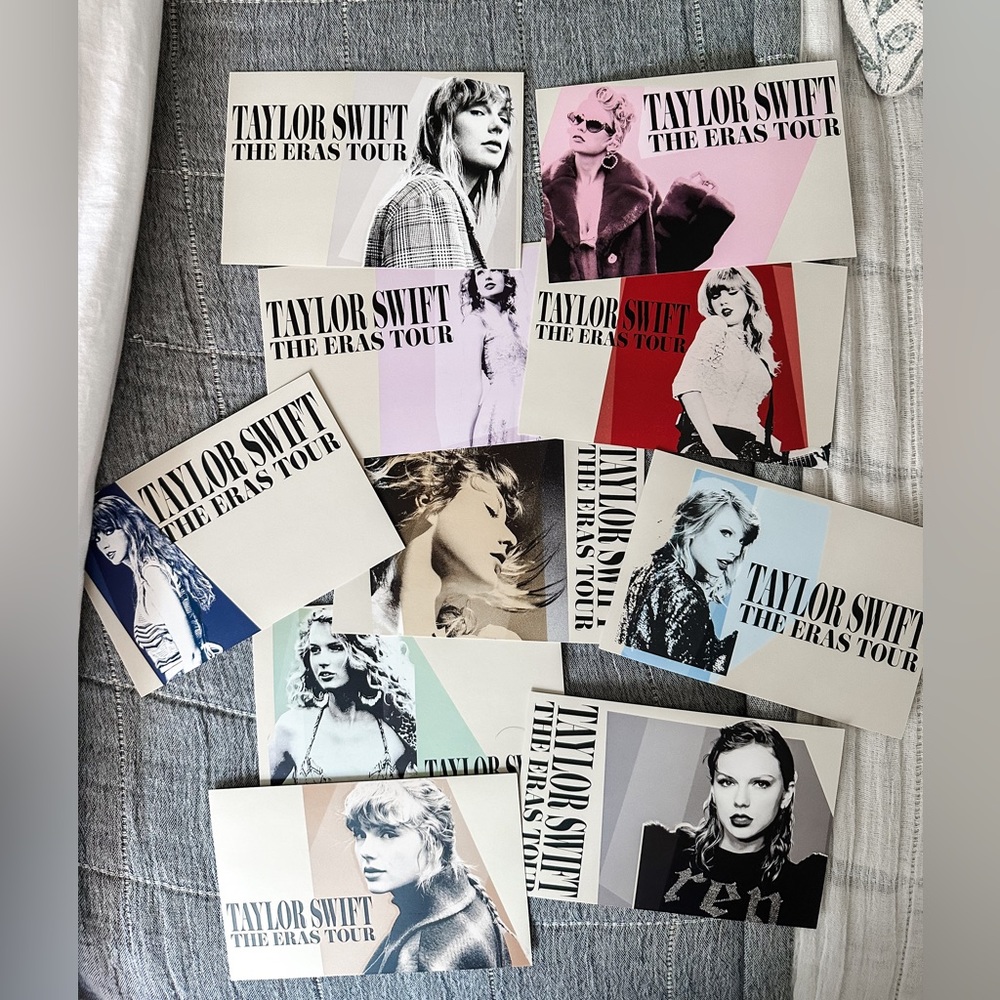 NWT Taylor Swift Eras Tour VIP Postcards